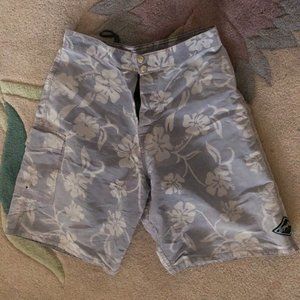 Plumeria Flower Board Shorts